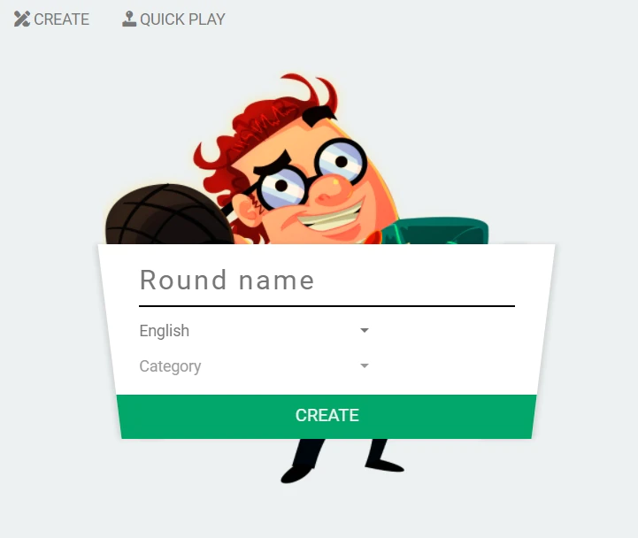 QuizWitz create round